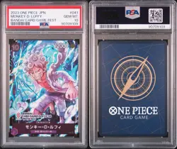 PSA 10 ONE PIECE Card Luffy P-041 BANDAI CARD GAME Fest 23-24 World Tour Promo - Image 5