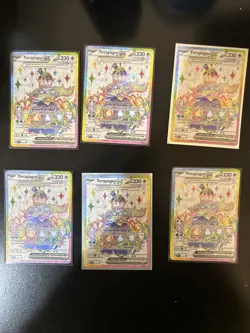 Terapagos ex 165 Sv: Scarlet & Violet Promo Cards Holo ONE OF THE SIX. (1) - Image 1