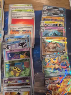 Lot Of 170 Pokemon Cards from Mega Evolution And Journey Together - Image 4