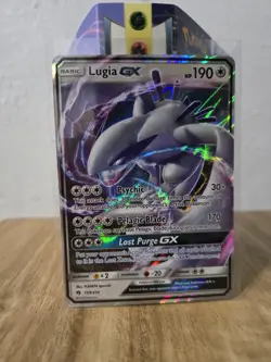 Lugia GX 159/214 Sm-Lost Thunder Holo Pokemon Card - Near Mint - Image 1
