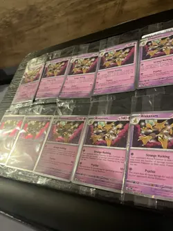 Pokemon Alakazam Twilight Masquerade Cosmos Holo Card 082/167 Sealed Lot Of 10 - Image 3