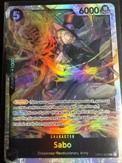 One Piece English Nm All SR Foil Small Lot of Cards All NM See Pics - Image 5