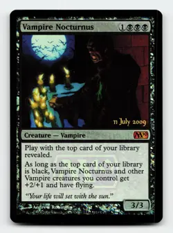 Vampire Nocturnus Foil Prerelease Cards Magic The Gathering Card - Image 1