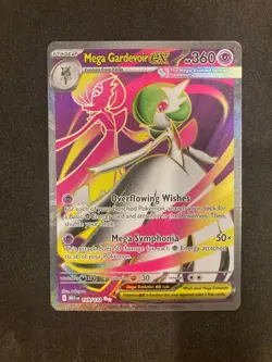 Mega Gardevoir ex 159/132 Mega Evolution Pokemon card Full Art Ultra Rare Mint - Image 1