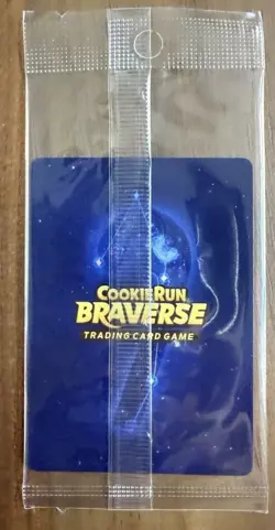 Gingerbrave Cookie Run Braverse TCG NYCC 2025 Gen Con Exclusive Promo Card Seal - Image 2