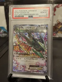 PSA 10 M Rayquaza ex Promo 25th Anniversary 024/025 s8a Pokemon Card Psa 10 - Image 5