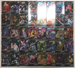 Lot of 40 Japanese Mobile Suit Gundam Arsenal Base Rare Card set - Image 1