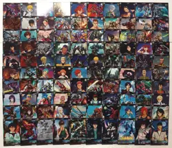 Lot of 100 Japanese Mobile Suit Gundam Arsenal Base Trading Cards set - Image 1