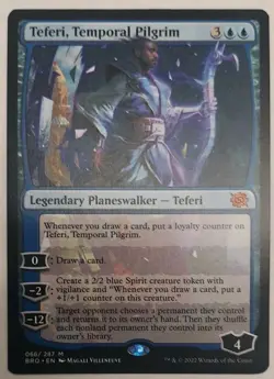 Teferi, Temporal Pilgrim - NM - Brothers' War - MTG - Image 1