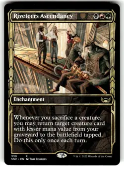 Riveteers Ascendancy (330) Showcase Streets of New Capenna SNC MTG Magic - Image 1