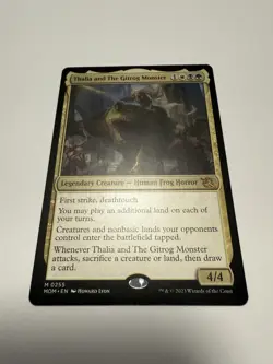 Thalia and the Gitrog Monster March of the Machine, Magic: The Gathering 255 - Image 1