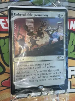 Magic The Gathering x Teenage Mutant Ninja Turtles Foil Promo SEALED NYCC 2025 - Image 1