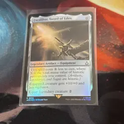 Excalibur, Sword of Eden MTG Universes Beyond: Assassin's Creed Foil - Image 1