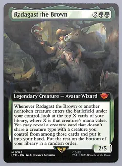 Radagast the Brown - Extended Art - 365 - LOTR: Tales of Middle-earth (LTR) MTG - Image 1