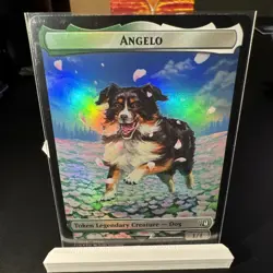 FOIL Angelo Token (0019) Darkstar Token (0020) Final Fantasy MTG FIN NM/M - Image 1