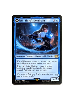 Jill, Shiva's Dominant 0058 Rare Non-Foil FFXVI FIN MTG FINAL FANTASY EN NM/M - Image 1