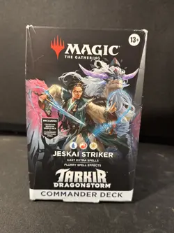 Magic the Gathering - Tarkir Dragonstorm Commander Deck - Jeskai Striker SEALED - Image 1