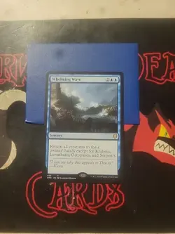 Magic The Gathering Commander Legends "Whelming Wave" 409 RARE NM - Image 1