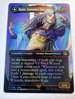 Kuja, Genome Sorcerer (Borderless) Final Fantasy Foil - Image 1