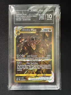 Giratina VStar GG69/GG70 TAG Gem 10 Crown Zenith Galarian Gallery Gold Pokemon - Image 1