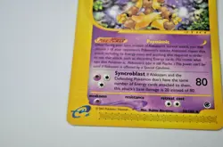 Pokemon Alakazam 33/165 Expedition Non-Holo Rare Played Condition LP - Image 5