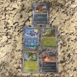 Pokemon Black Bolt/White Flare Master Ball Rare Lot of 10 Collection! NM - Image 1