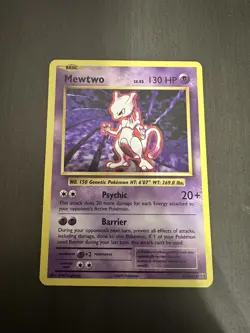 Pokemon TCG Mewtwo - (Cracked Ice Holo) 051/108 Deck Exclusives Holo - Image 1