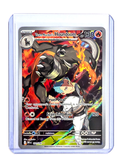 Team Rocket's Houndoom 191/182 IR Full Art POKEMON TCG Destined Rivals DRI ENG - Image 3
