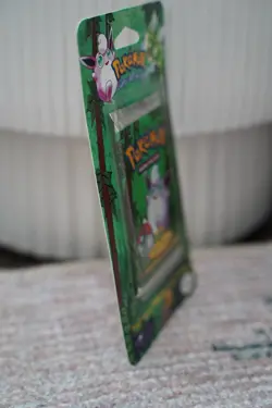 Pokemon Jungle Booster Blister Pack Wigglytuff Artwork 1999 WOTC Factory Sealed - Image 5