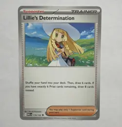 Pokemon Lillie’s Determination 119/132 2025 Mega Evolution NM - Image 1