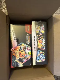 Pokemon TCG Prismatic Evolutions Surprise Box Sealed x2 (Lot Of 2) - Image 1