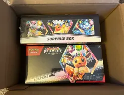 Pokemon TCG Prismatic Evolutions Surprise Box Sealed x2 (Lot Of 2) - Image 2
