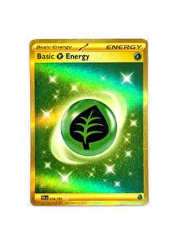 Basic Grass Energy 278/193 Hyper Gold Rare Paldea Evolved POKEMON TCG PAL ENG - Image 1