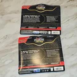 Lot of 2 Pokemon S & V Paldean Fates 3 Pack Blister Tech Sticker Collection - Image 4