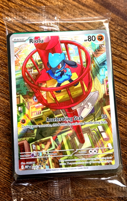 Riolu 010 Black Star Promo - from Mega Evolution ETB - SEALED - Pokemon TCG - Image 1