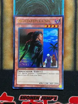 Yugioh Gravekeeper’s Spy LCYW-EN183 Ultra Rare 1st Ed NM - Image 1