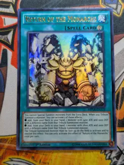 Yugioh 1st Ed Return of the Monarchs MP14-EN173 Ultra Rare - VLP - Image 1