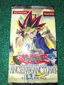 Yugioh Unopened Ancient Sanctuary Pack Sealed - Image 1