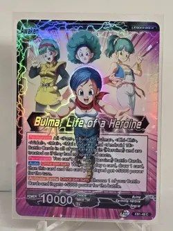 Bulma, Life Of A Heroine EB1-49 C FOIL Dragon Ball Super Card Game NM/M - Image 1