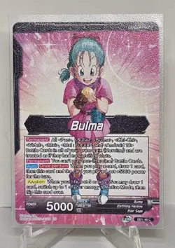 Bulma, Life Of A Heroine EB1-49 C FOIL Dragon Ball Super Card Game NM/M - Image 2