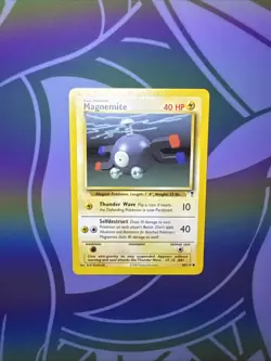 Magnemite 80/110 Legendary Collection Rare Vintage Pokemon Card - Image 1