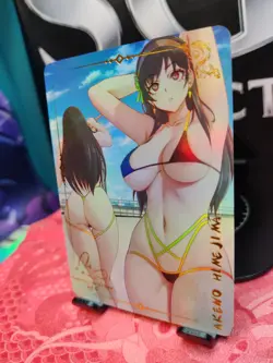 Yor Forger SPY X FAMILY Anime ACG Waifu DIY Cartoon Beauty Holo Card - Image 3