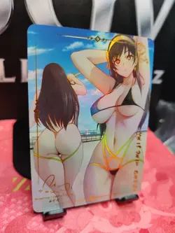 Yor Forger SPY X FAMILY Anime ACG Waifu DIY Cartoon Beauty Holo Card - Image 4