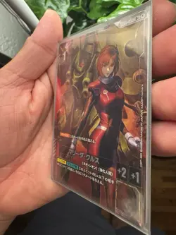 Gundam Card Game Marida Cruz R+ Parallel - Image 3