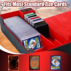Trading Card Storage Box, 2200+ MTG Deck Box Magnetic Closure Commander Deck Box - Image 5