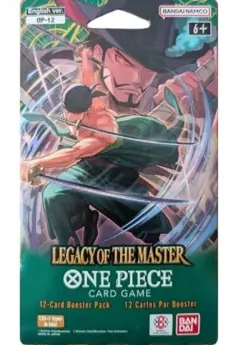 Legacy of The Master Booster Pack One Piece Card Game OP-12 English OP12 - Image 1