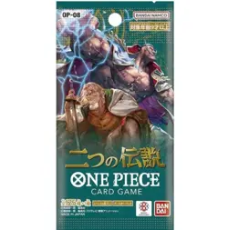 BANDAI ONE PIECE Card Game Booster Pack Two Legends OP-08 BOX 24 Packs - Image 2