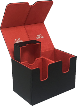 AEGIS GUARDIAN Card Deck Box with Dice Tray for MTG Cards Commander Deck Box Hol - Image 1
