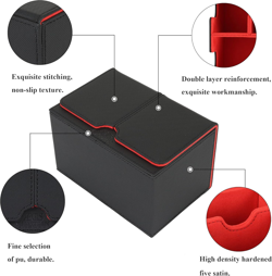 AEGIS GUARDIAN Card Deck Box with Dice Tray for MTG Cards Commander Deck Box Hol - Image 2