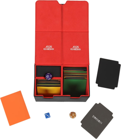 AEGIS GUARDIAN Card Deck Box with Dice Tray for MTG Cards Commander Deck Box Hol - Image 3